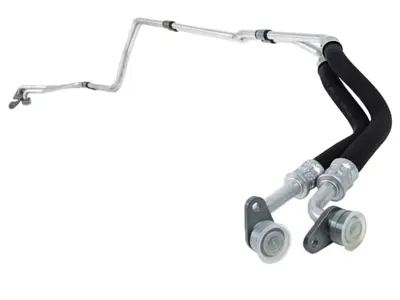 Tubo de aceite del enfriador de aceite de la caja de cambios (completo). Porsche 970.1 Panamera 2009-13 - 97030708201, 97030708200